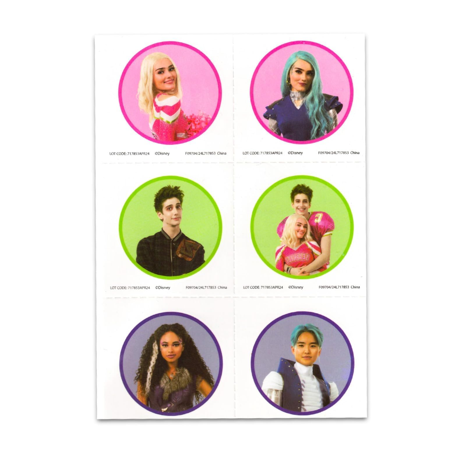 Foto 4 | Set De Muñecas Disney Zombies 3 Zed Y Willa Con Pegatinas Para Niños - Venta Internacional.