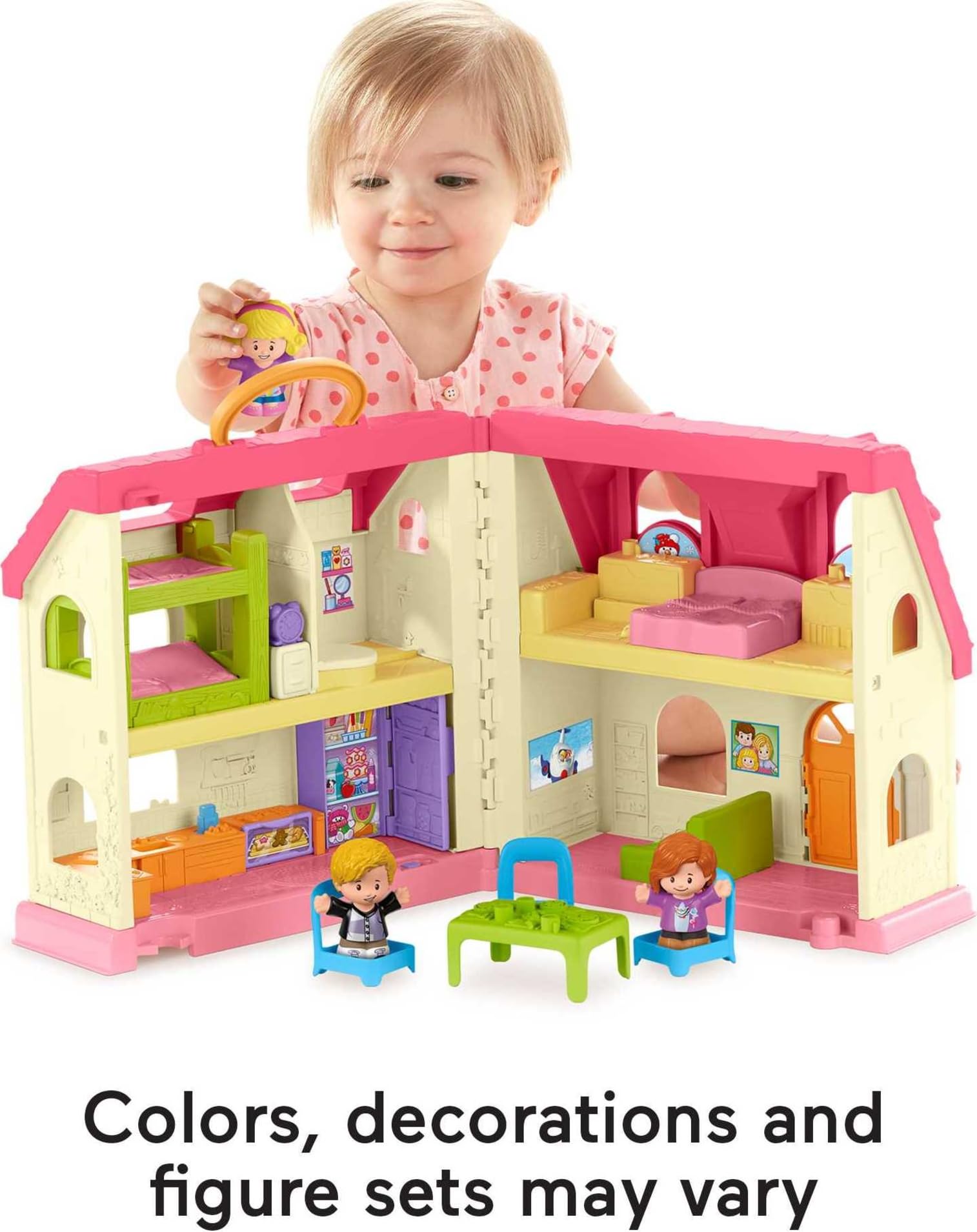 Foto 3 pulgar | Casa De Juegos Playset Fisher-price Little People Para Niños Pequeños De 1 Año O Más - Venta Internacional.