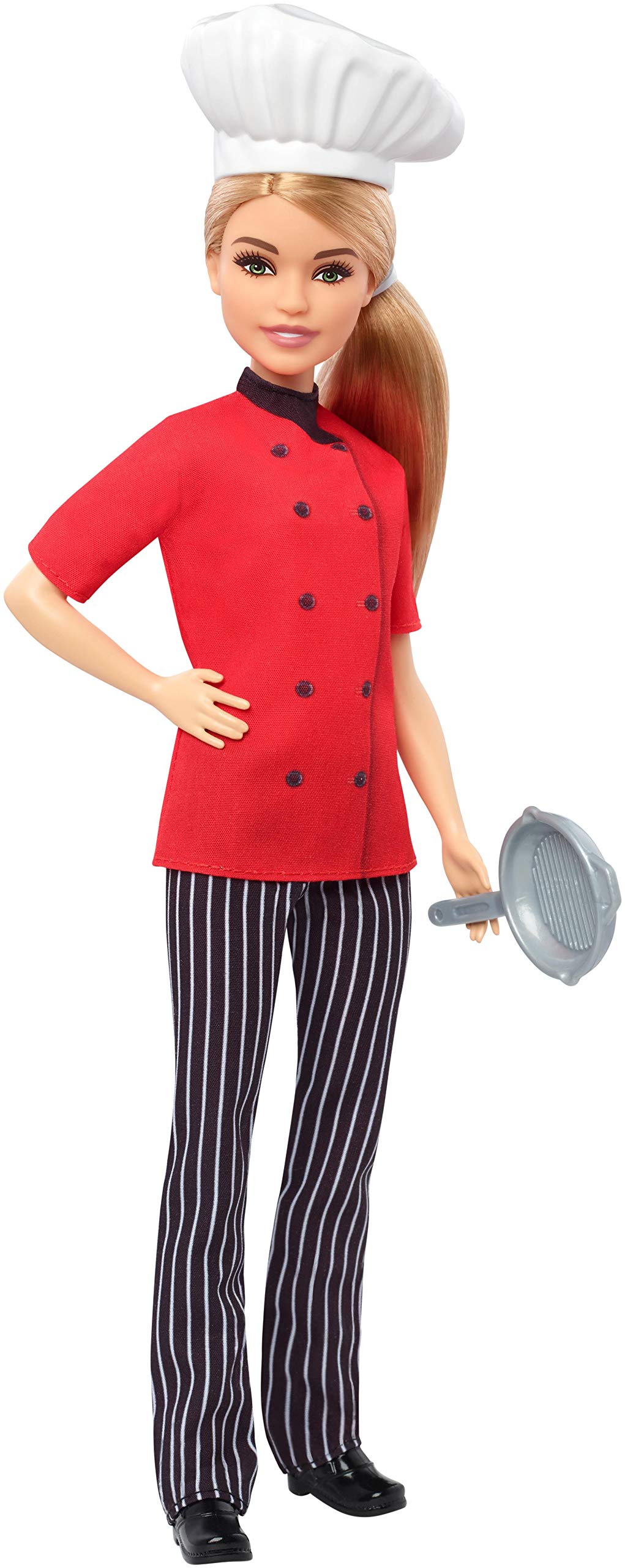 Foto 2 pulgar | Muñeca Chef Barbie Petite Con Sartén Y Gorro De Chef De 3 A 7 Años - Venta Internacional.