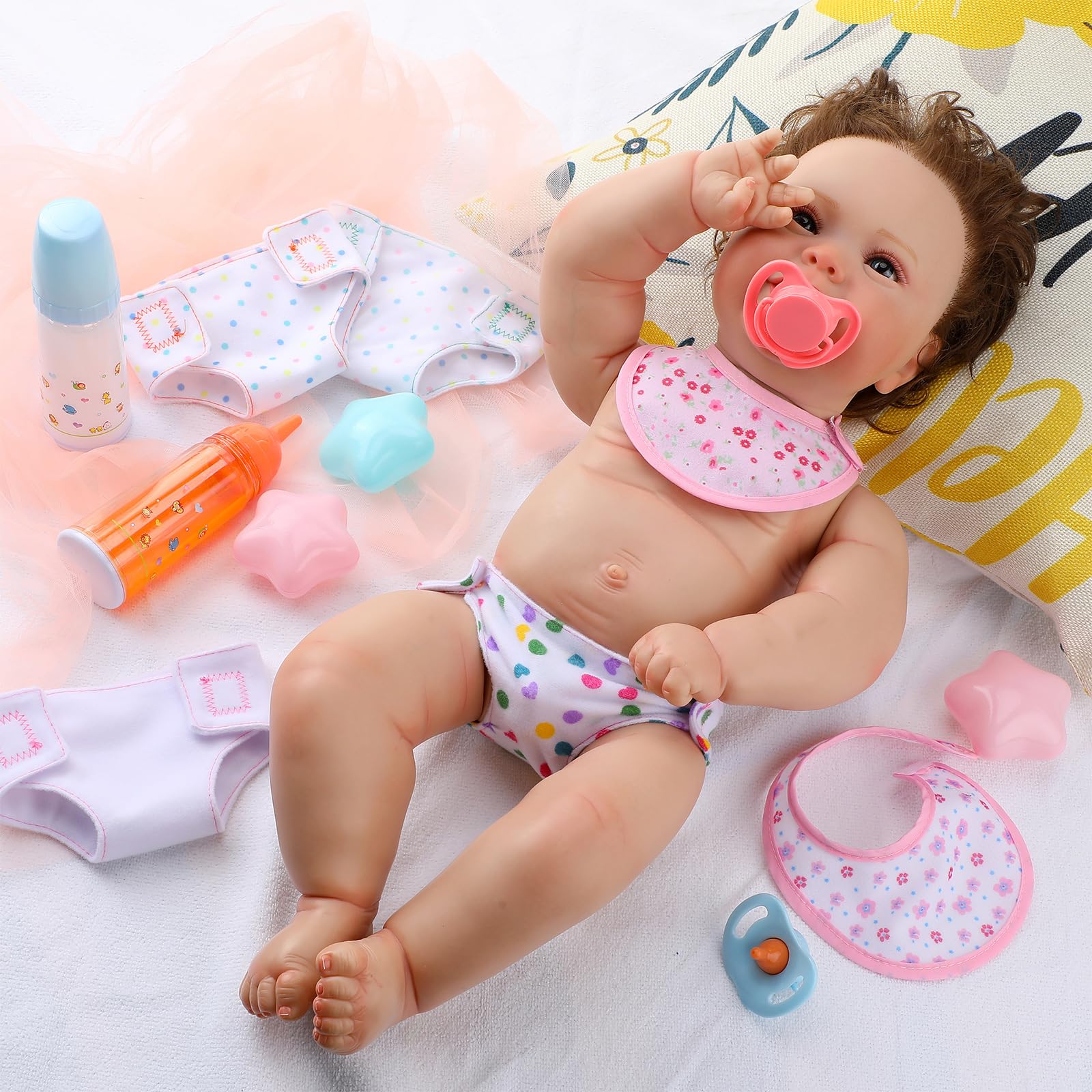 Foto 4 | Set De Accesorios Para Muñecas Happy Con Leche Y Jugo Que Desaparecen - Venta Internacional.