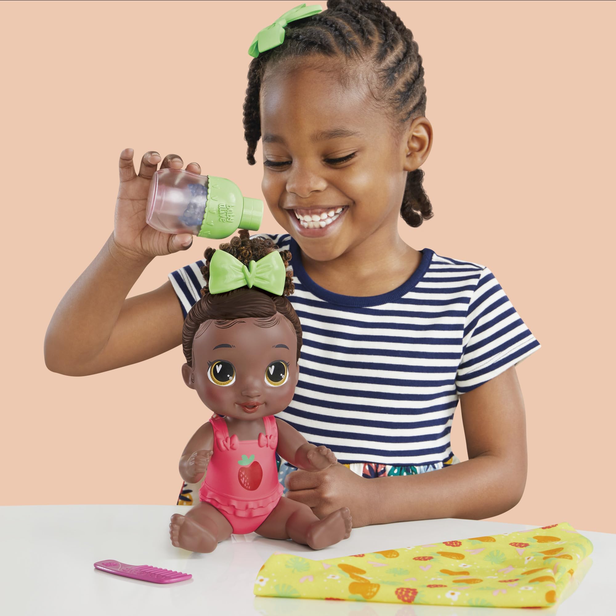 Foto 6 pulgar | Champú Water Baby Doll Baby Alive Snuggle Berry Boo - Venta Internacional.