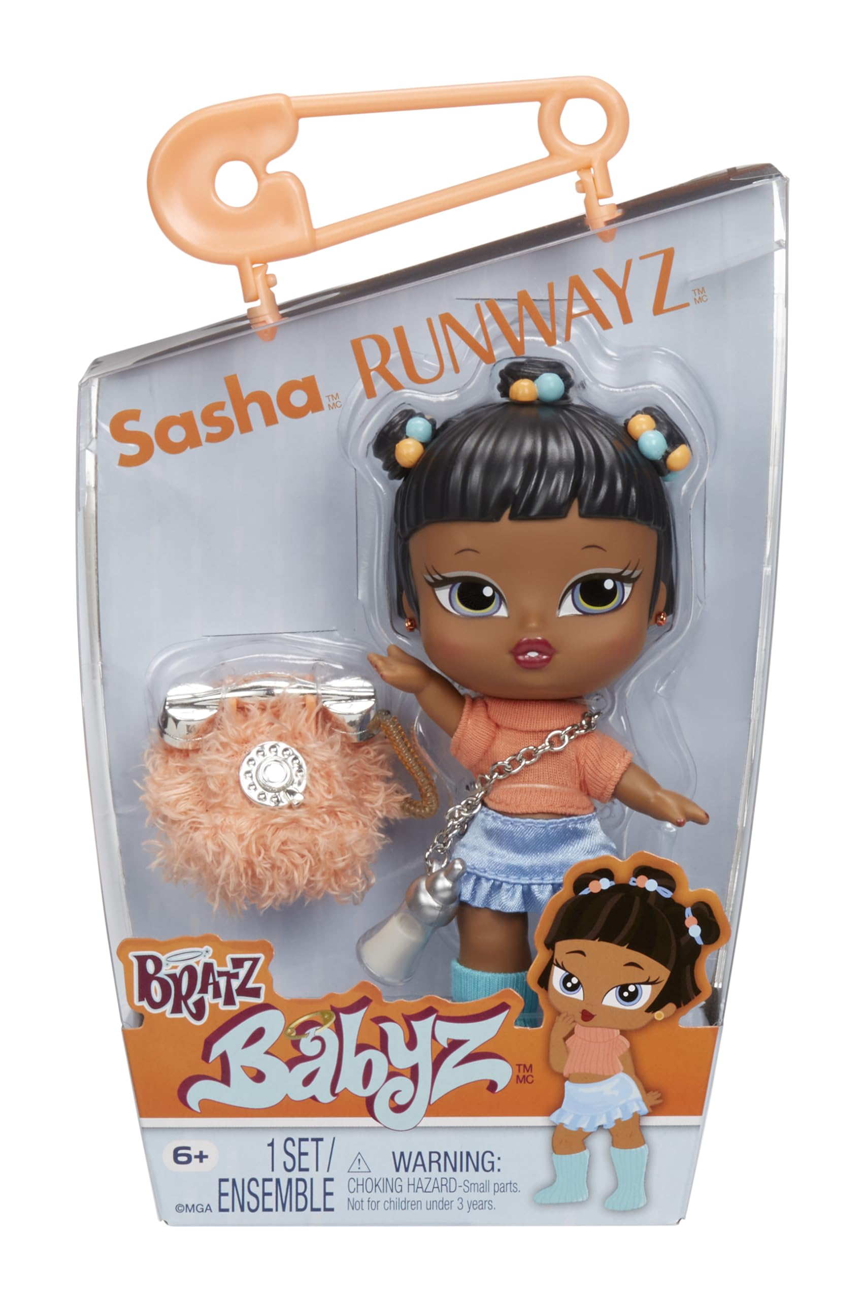 Foto 2 pulgar | Muñeca De Moda Bratz Babyz Runwayz Sasha Con Moda Real - Venta Internacional.