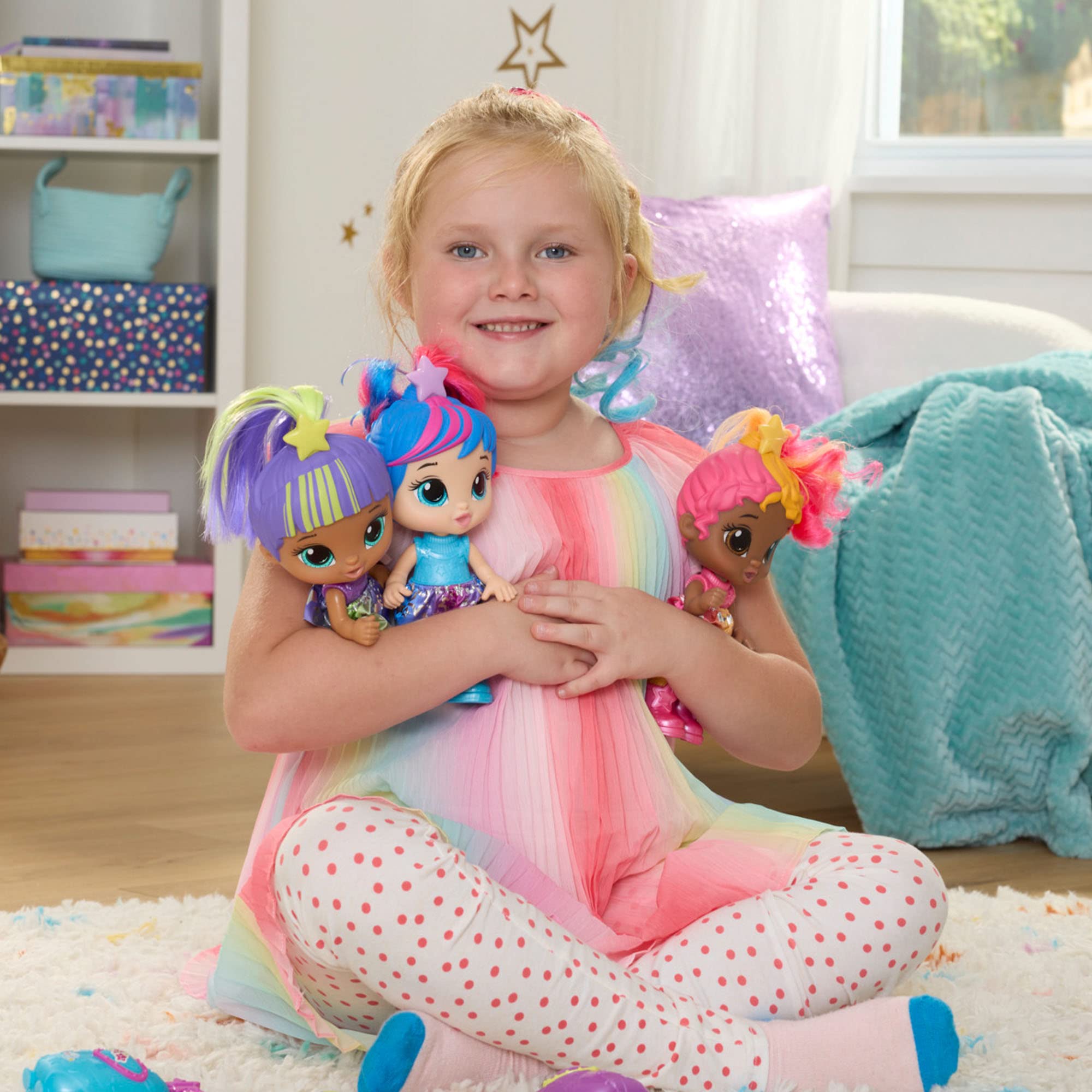 Foto 7 pulgar | Muñeca Baby Alive Star Besties Bright Bella De 20 Cm Con Acceso. - Venta Internacional.