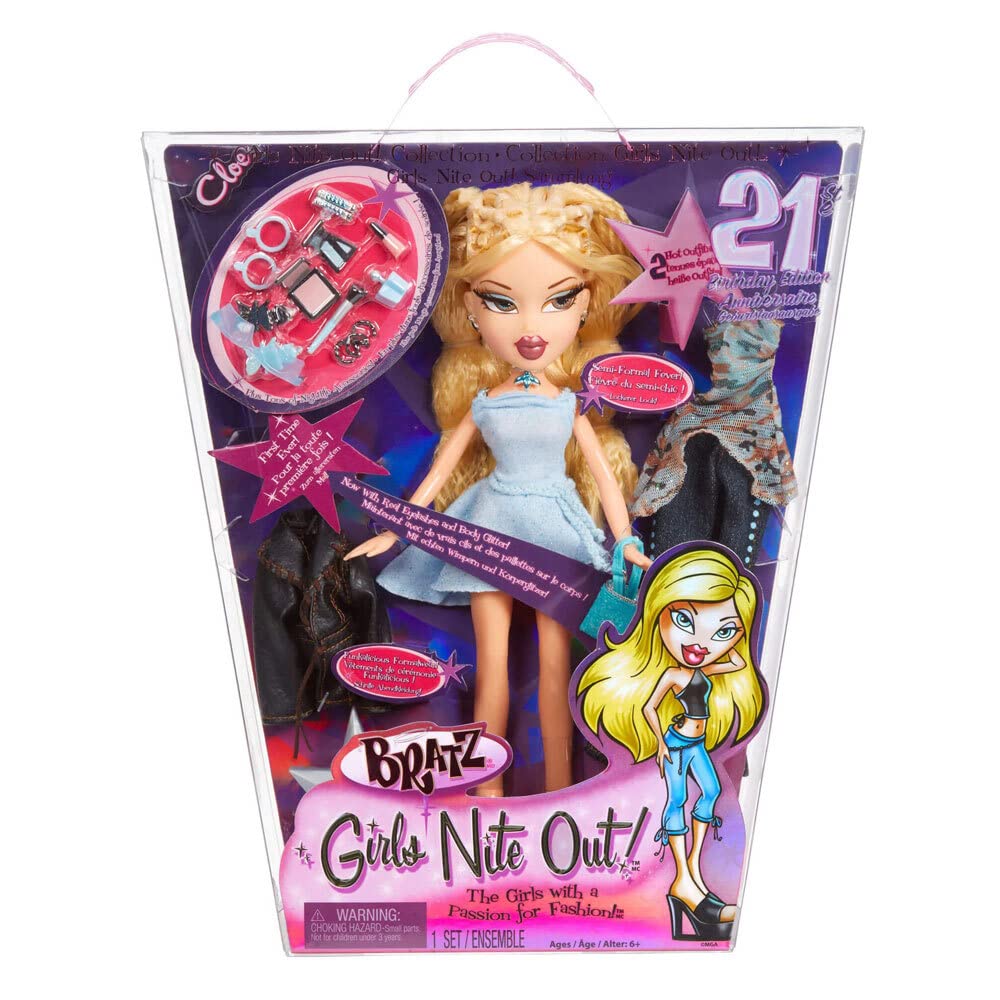 Foto 8 pulgar | Muñeca De Moda Bratz Girls Nite Out Para Su 21 Cumpleaños - Venta Internacional.