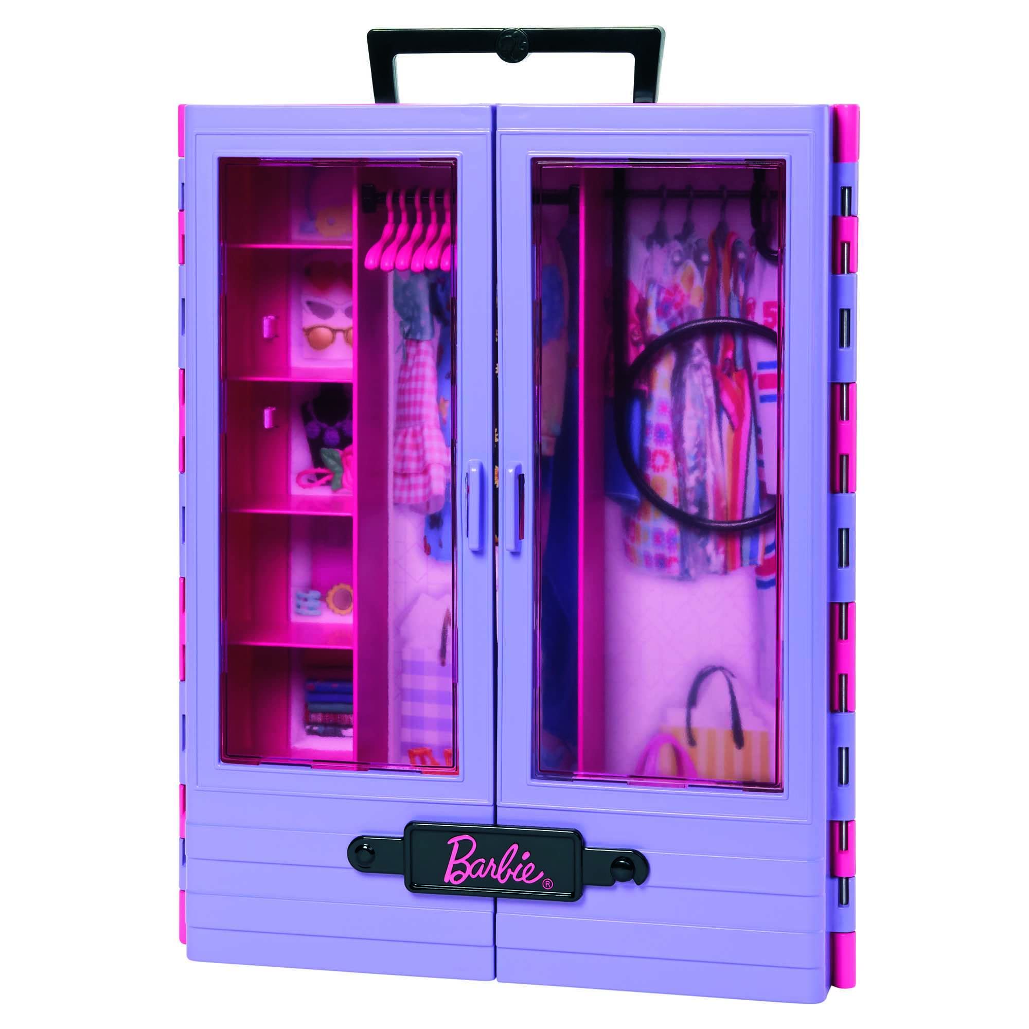 Foto 4 | Armario De Almacenamiento Barbie Fashionistas Ultimate Con 6 Perchas - Venta Internacional.