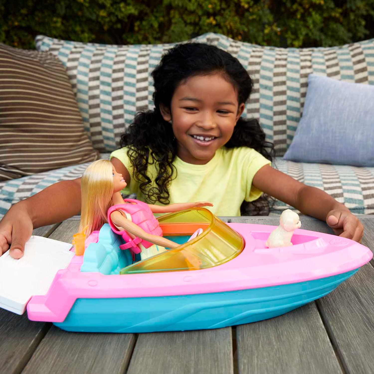 Foto 7 pulgar | Muñeca Barbie Y Barco De Juguete Playset Con Cachorro, Chaleco Salvavidas Y Más - Venta Internacional.