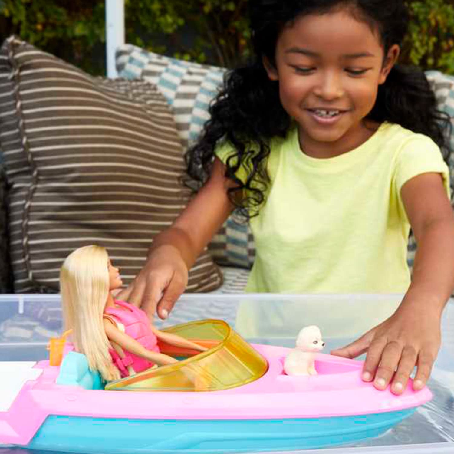 Foto 8 pulgar | Muñeca Barbie Y Barco De Juguete Playset Con Cachorro, Chaleco Salvavidas Y Más - Venta Internacional.