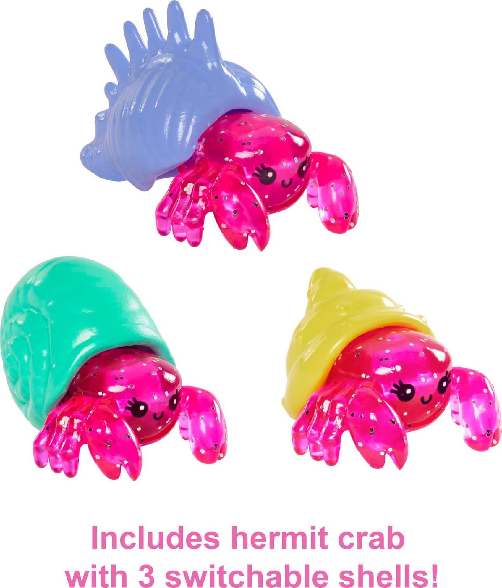Foto 4 pulgar | Set De Juego Barbie Mermaid Power Con Muñeca Chelsea Y 4 Mascotas - Venta Internacional.