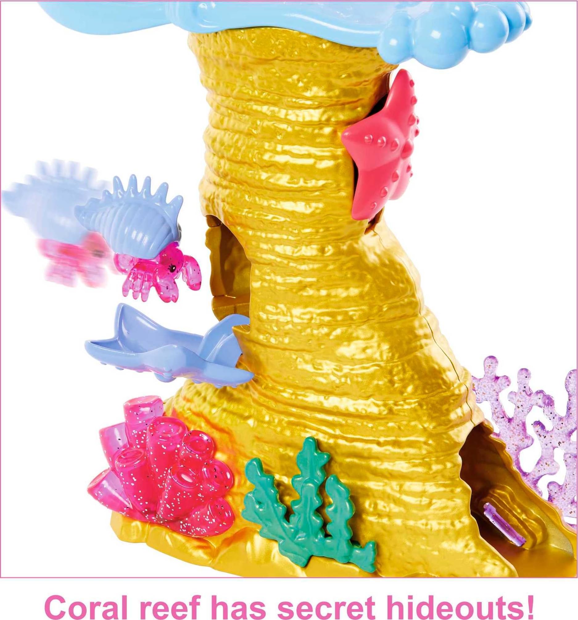 Foto 6 pulgar | Set De Juego Barbie Mermaid Power Con Muñeca Chelsea Y 4 Mascotas - Venta Internacional.
