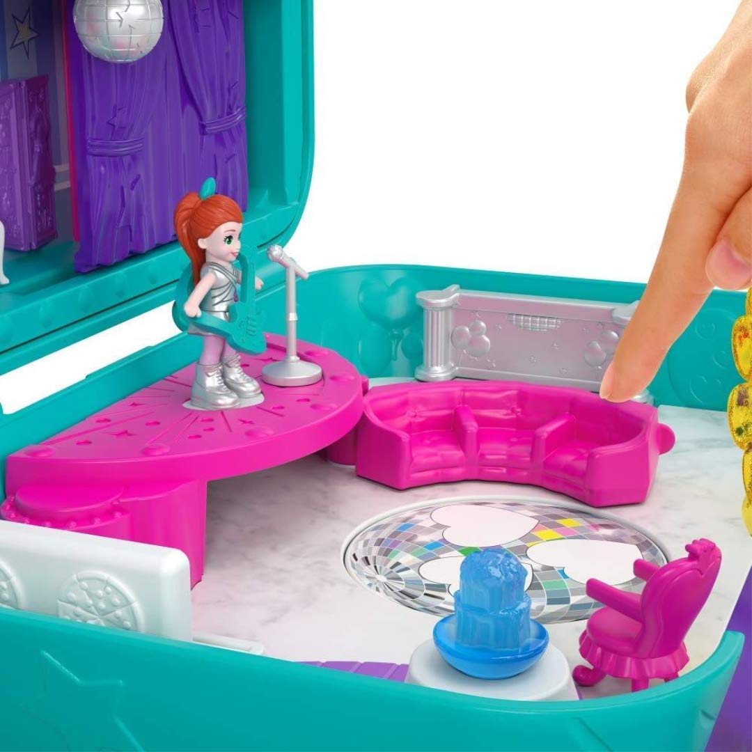 Foto 4 pulgar | Playset Polly Pocket Hidden Places Dance Par-taay! - Venta Internacional.