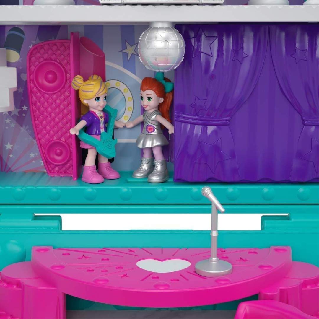 Foto 6 pulgar | Playset Polly Pocket Hidden Places Dance Par-taay! - Venta Internacional.
