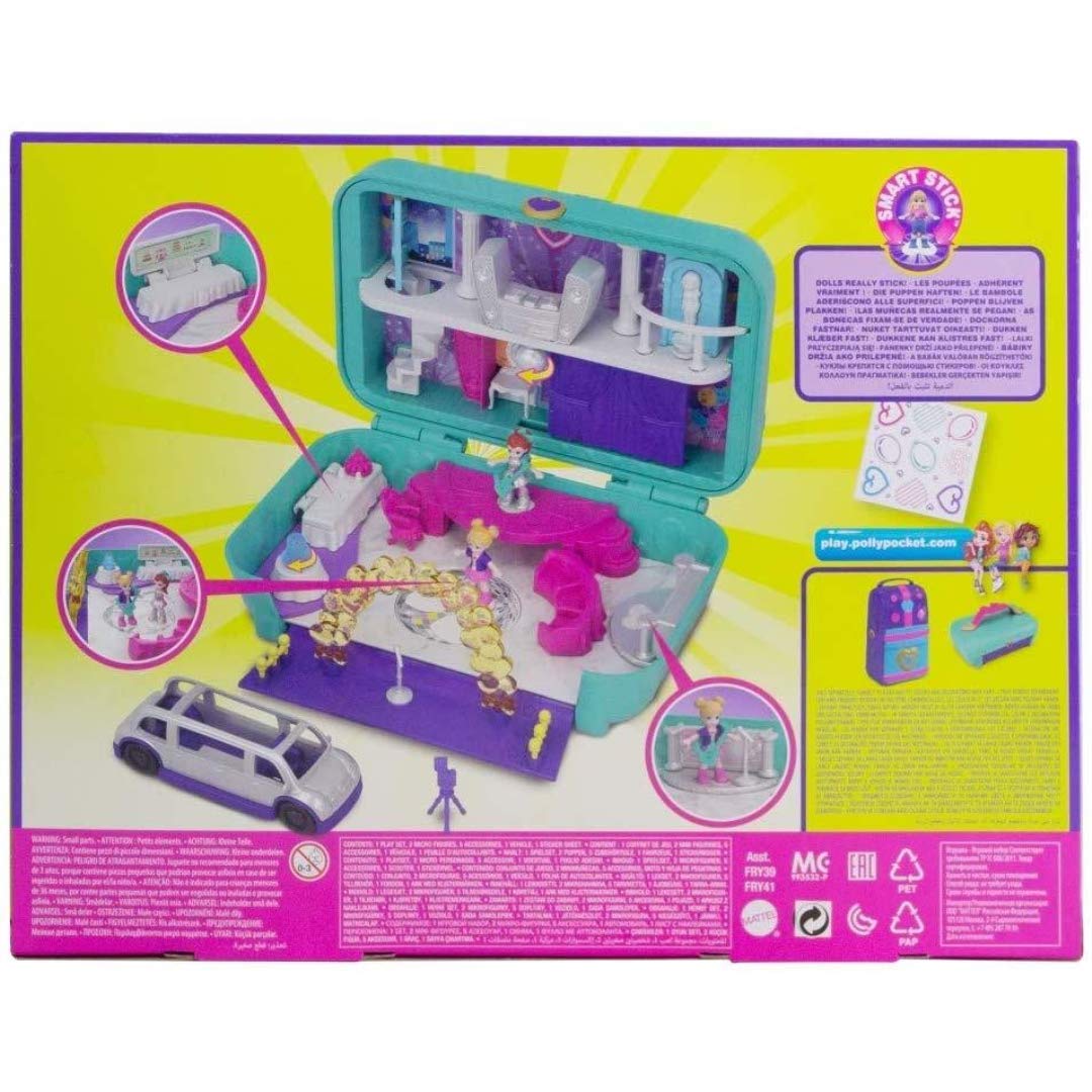 Foto 7 pulgar | Playset Polly Pocket Hidden Places Dance Par-taay! - Venta Internacional.