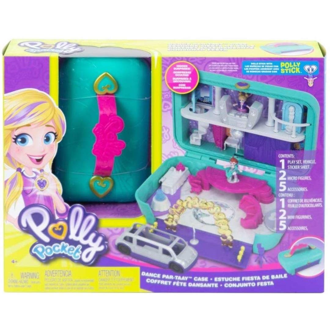 Foto 8 pulgar | Playset Polly Pocket Hidden Places Dance Par-taay! - Venta Internacional.