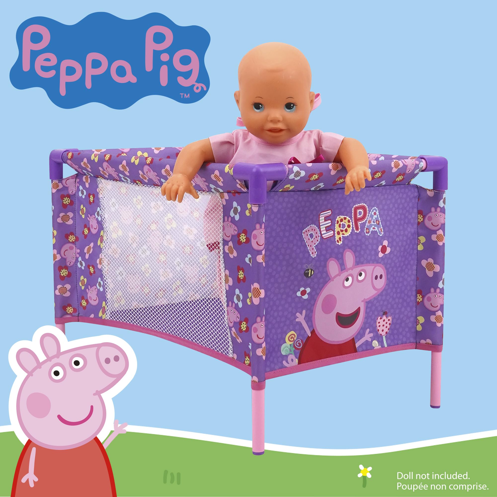 Foto 4 pulgar | Set De Accesorios Peppa Pig At Home Con Flores Moradas Y Rosas, 8 Unidades - Venta Internacional.