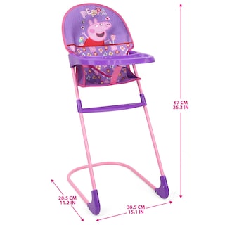 Foto 5 | Set De Accesorios Peppa Pig At Home Con Flores Moradas Y Rosas, 8 Unidades - Venta Internacional.