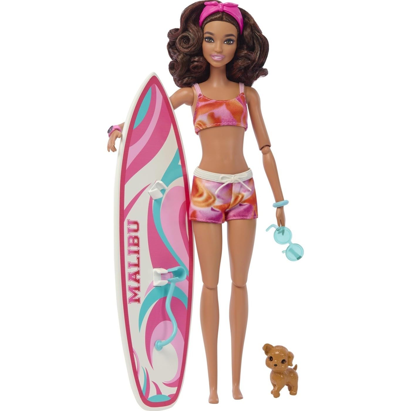 Foto 3 pulgar | Muñeca De Surf Barbie Hpl69 Con Tabla De Surf Y Accesorios Para Niños Mayores De 3 Años - Venta Internacional.