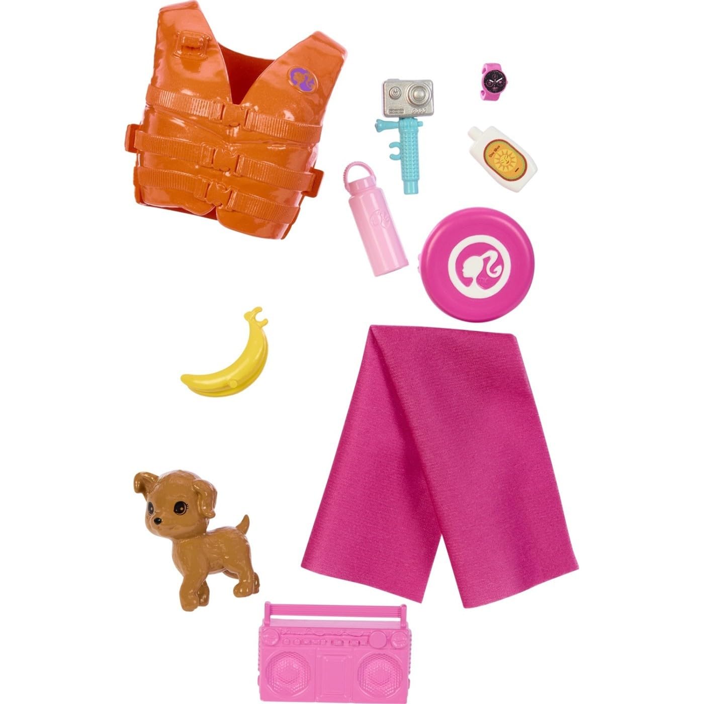 Foto 4 pulgar | Muñeca De Surf Barbie Hpl69 Con Tabla De Surf Y Accesorios Para Niños Mayores De 3 Años - Venta Internacional.