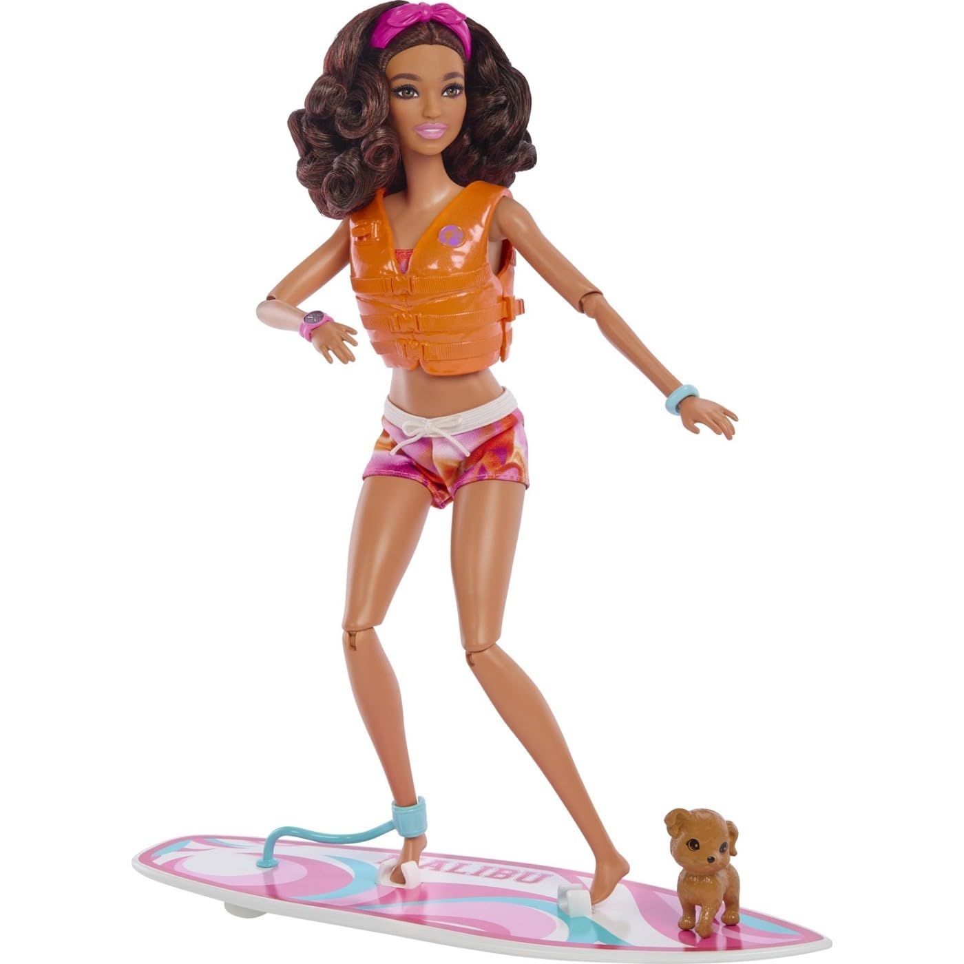 Foto 7 pulgar | Muñeca De Surf Barbie Hpl69 Con Tabla De Surf Y Accesorios Para Niños Mayores De 3 Años - Venta Internacional.