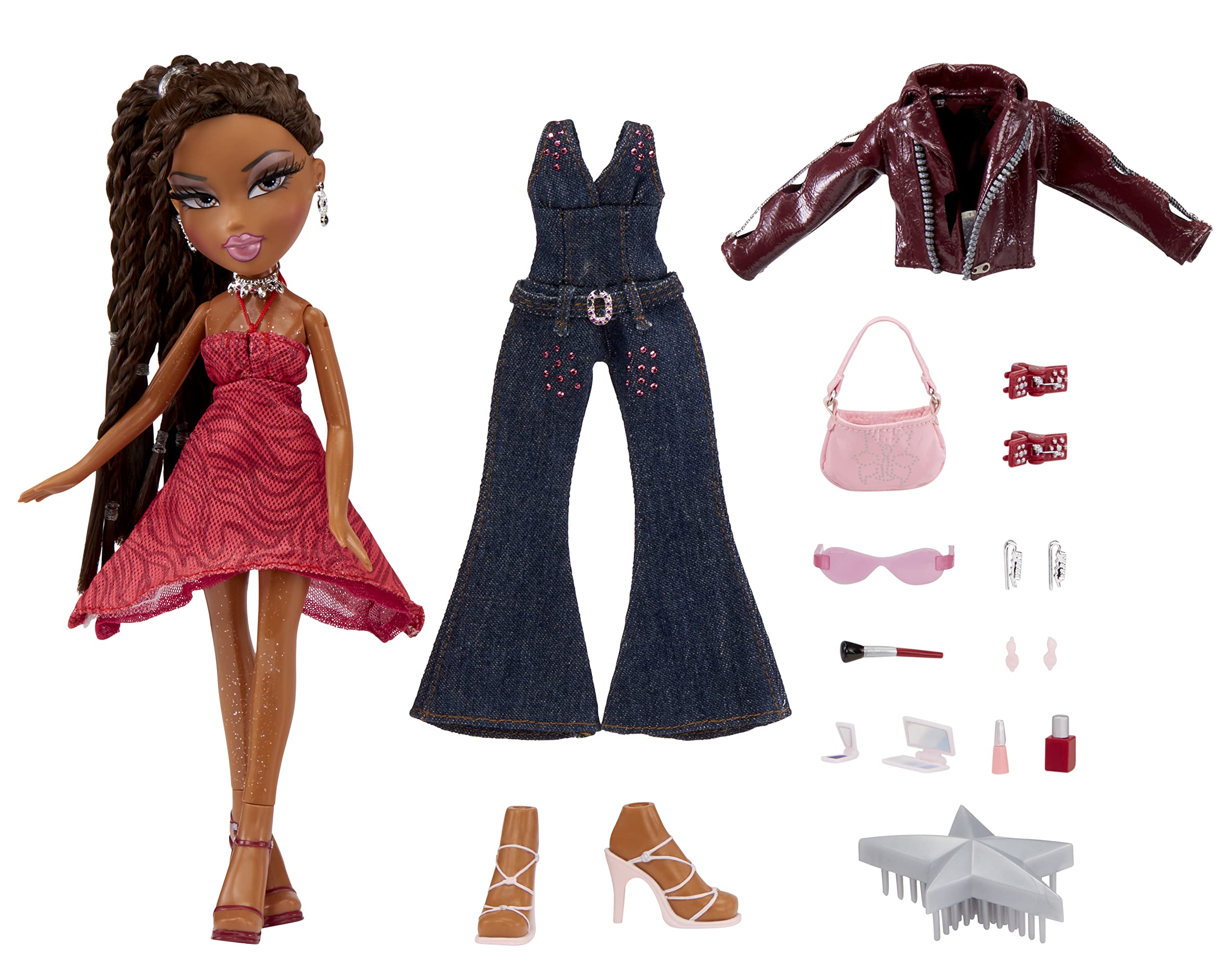 Foto 2 | Muñeca De Moda Bratz Girls Nite Out Para Su 21 Cumpleaños, Sasha - Venta Internacional.