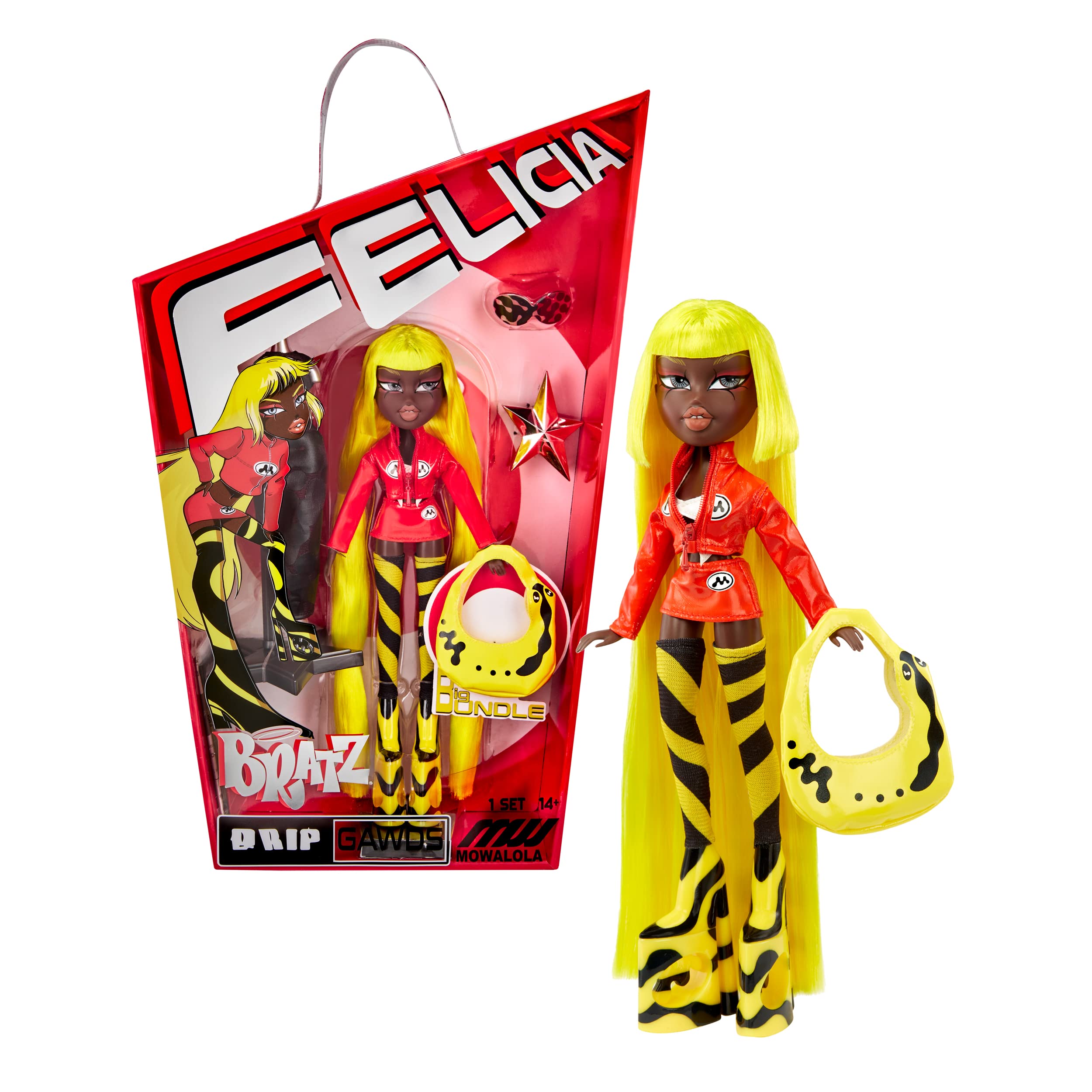 Muñeca De Moda Bratz X Mowalola Edición Especial Felicia - Venta Internacional.