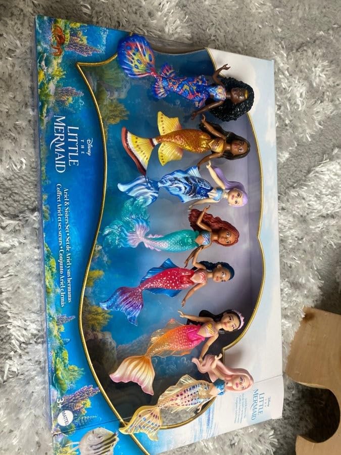 Foto 8 pulgar | Set De Muñecas Mattel Disney Princess La Sirenita Ariel & Sisters - Venta Internacional.