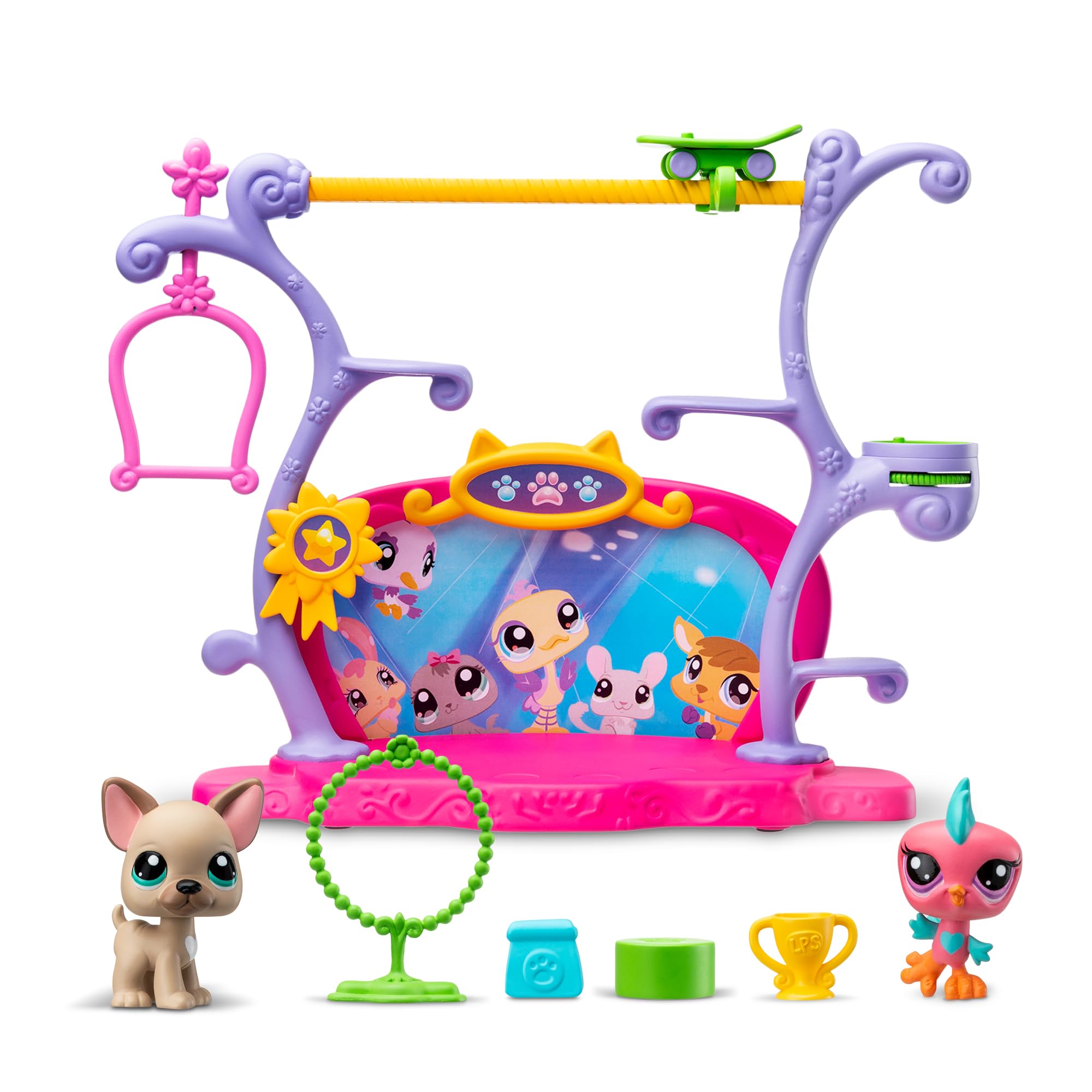 Foto 4 pulgar | Set De Juego Littlest Pet Shop Pets Got Talent Gen 7 Con Figura - Venta Internacional.