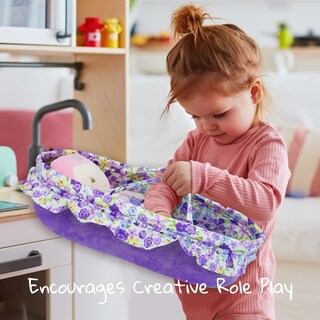 Foto 3 | Cesta Para Muñecas June Garden Cozy Dream Con Almohada Para Muñecas De 18 Pulgadas - Venta Internacional.
