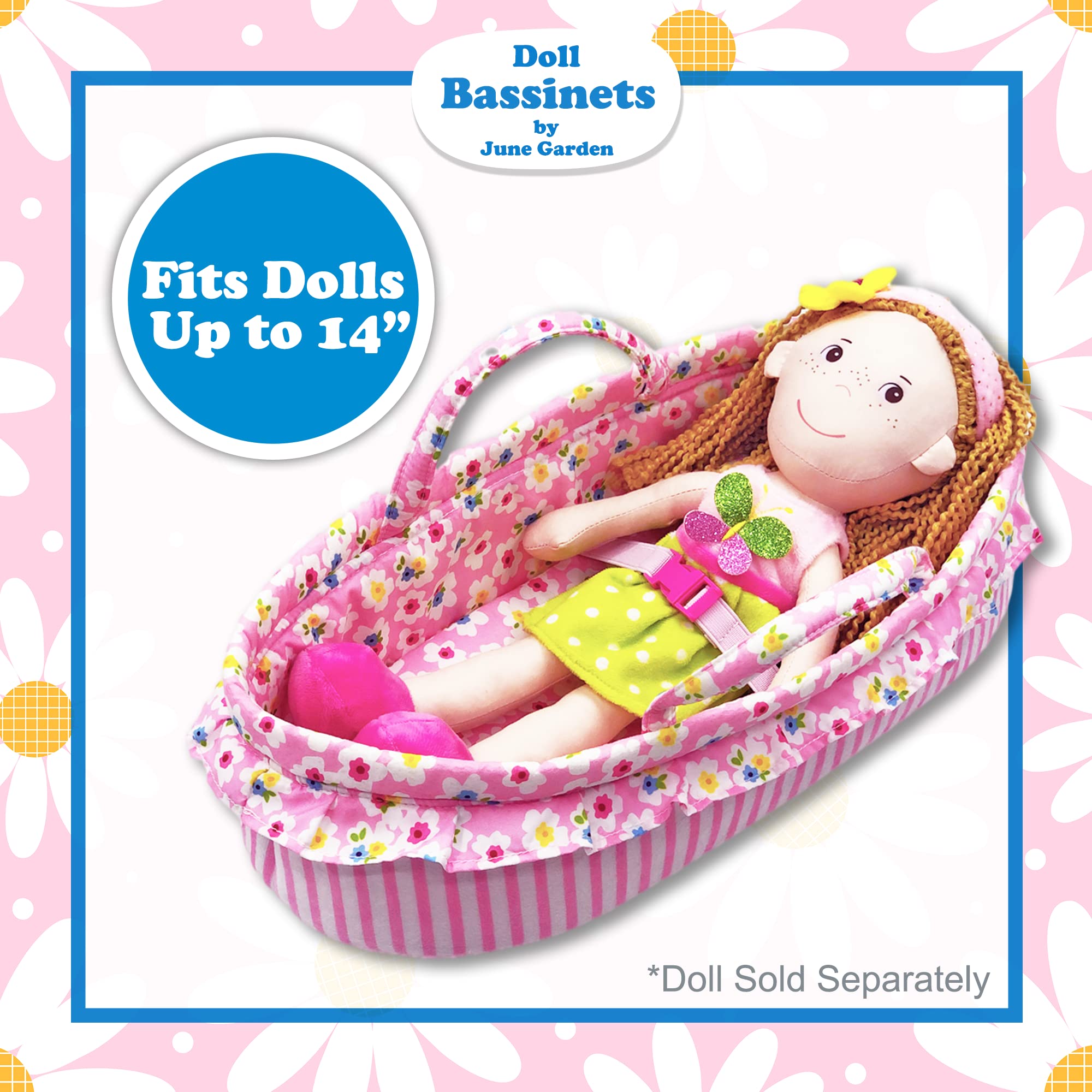 Foto 4 pulgar | Cesta Para Muñecas June Garden Cozy Dream Para Niña Americana De 14 Pulgadas - Venta Internacional.