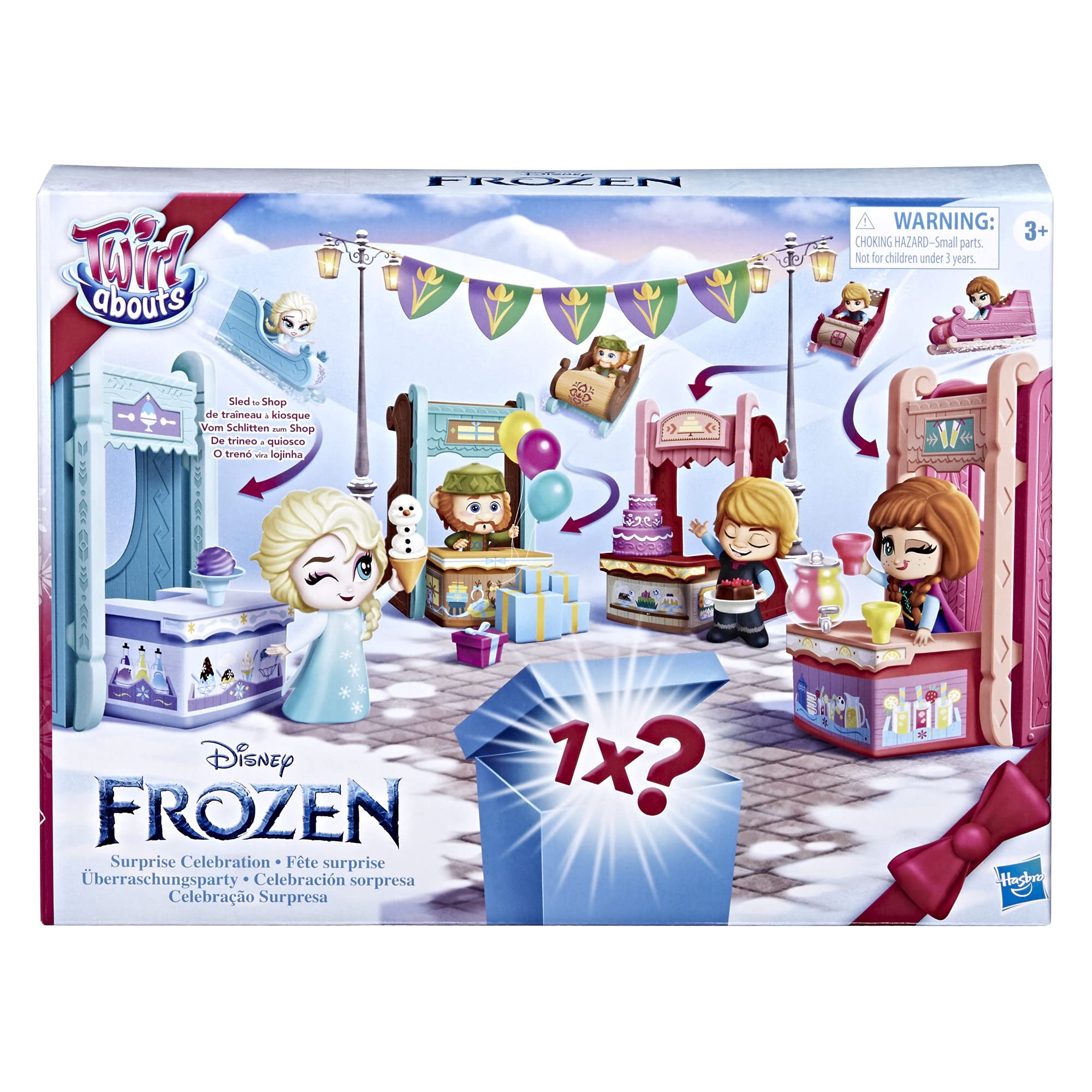 Foto 6 pulgar | Celebración Sorpresa De Playset Disney Frozen 2 Twirlabouts - Venta Internacional.