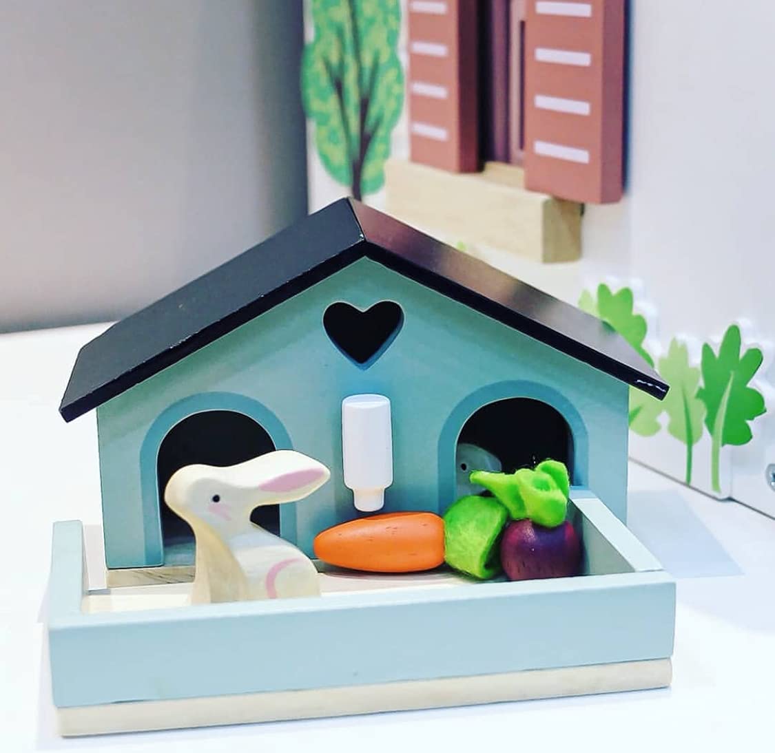 Foto 2 | Set De Juguetes Tender Leaf Para Casa De Muñecas A Partir De 3 Años Con Conejo - Venta Internacional.