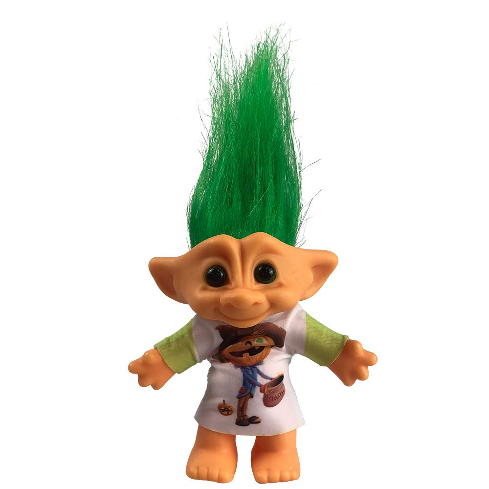Foto 2 pulgar | Muñeca Troll Yintlilocn Vintage De 7.5 Pulgadas Con Pelo Verde De Pvc - Venta Internacional.