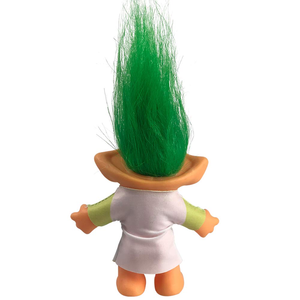Foto 3 pulgar | Muñeca Troll Yintlilocn Vintage De 7.5 Pulgadas Con Pelo Verde De Pvc - Venta Internacional.