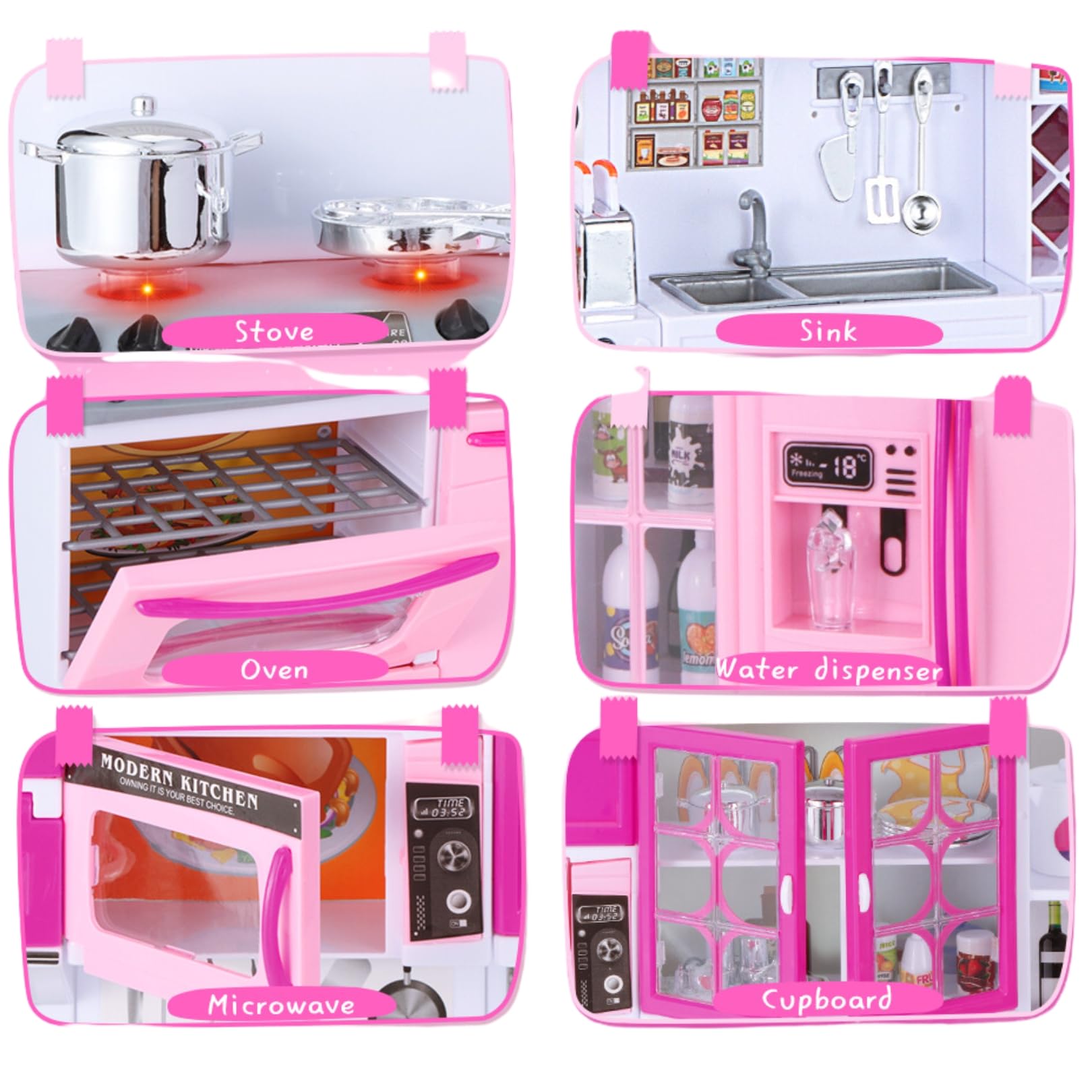 Foto 4 pulgar | Set De Juego Para Muñecas Liberty Imports My Modern Mini Kitchen - Venta Internacional.