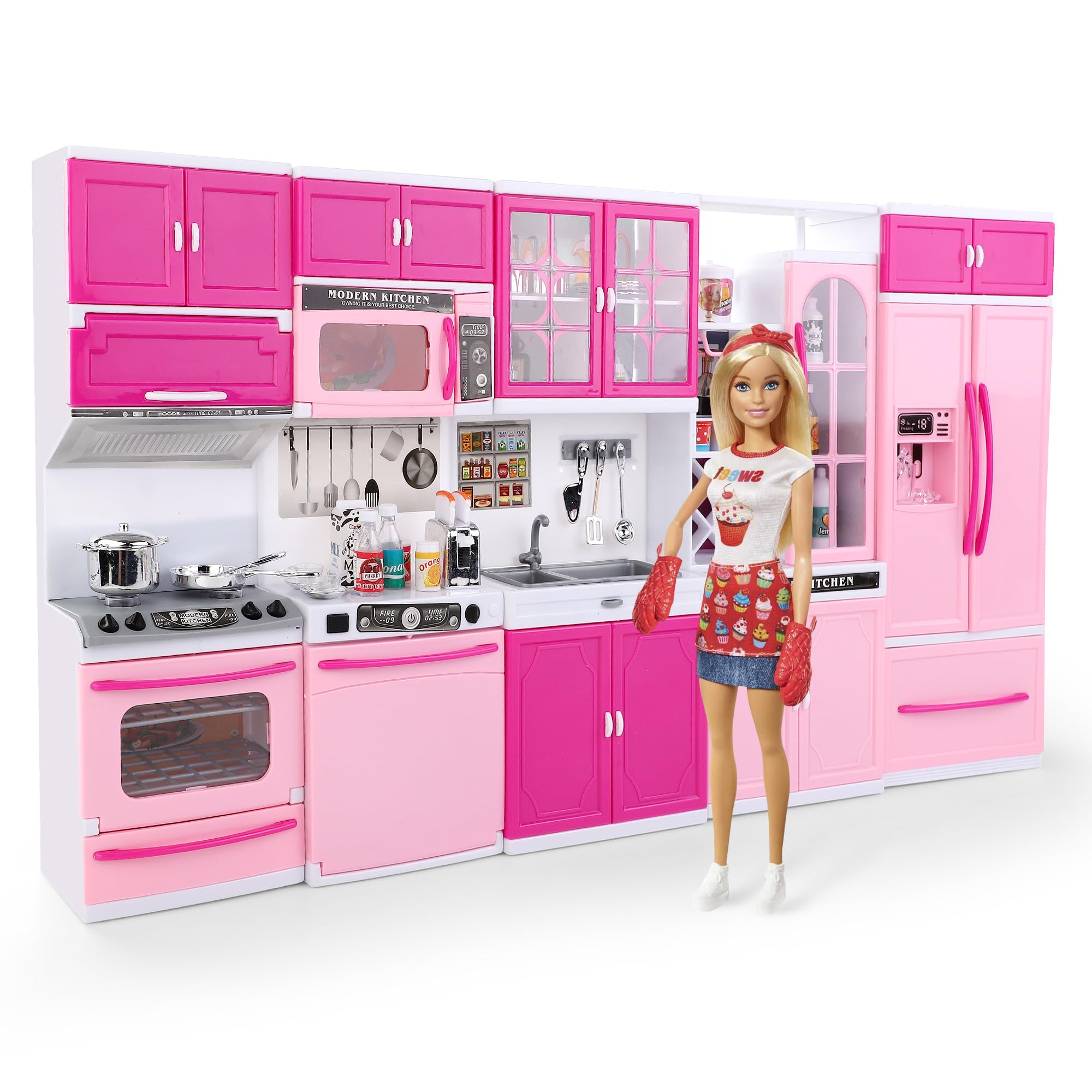 Foto 5 pulgar | Set De Juego Para Muñecas Liberty Imports My Modern Mini Kitchen - Venta Internacional.