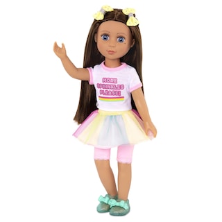 Foto 1 | Doll Battat Glitter Kika Para Niñas, 14 Pulgadas, Con Traje De Helado - Venta Internacional.