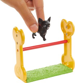 Foto 2 | Entrenador De Perros Playset Barbie Careers Con Ken Doll Y 2 Perros - Venta Internacional.