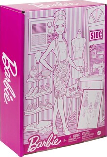 Foto 6 | Muñeca Barbie De Diseñadora De Moda Con Más De 25 Accesorios Y Estudio - Venta Internacional.