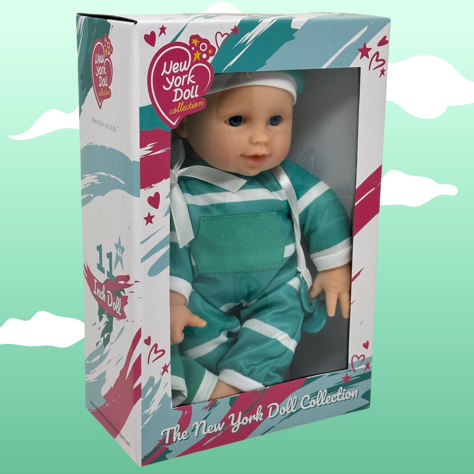 Foto 3 | Muñeca The New York Doll Collection, Cuerpo Suave De 28 Cm Con Accesorios - Venta Internacional.