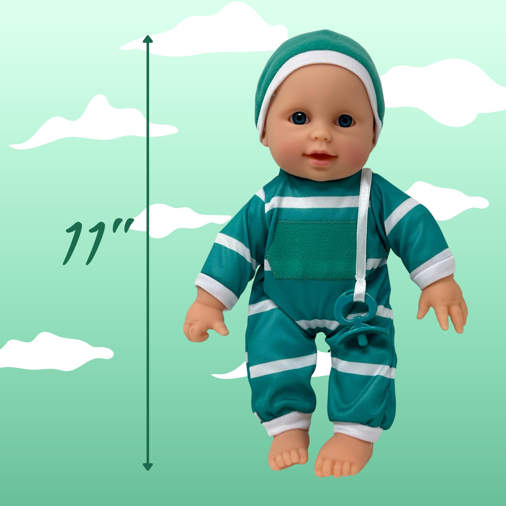 Foto 5 pulgar | Muñeca The New York Doll Collection, Cuerpo Suave De 28 Cm Con Accesorios - Venta Internacional.