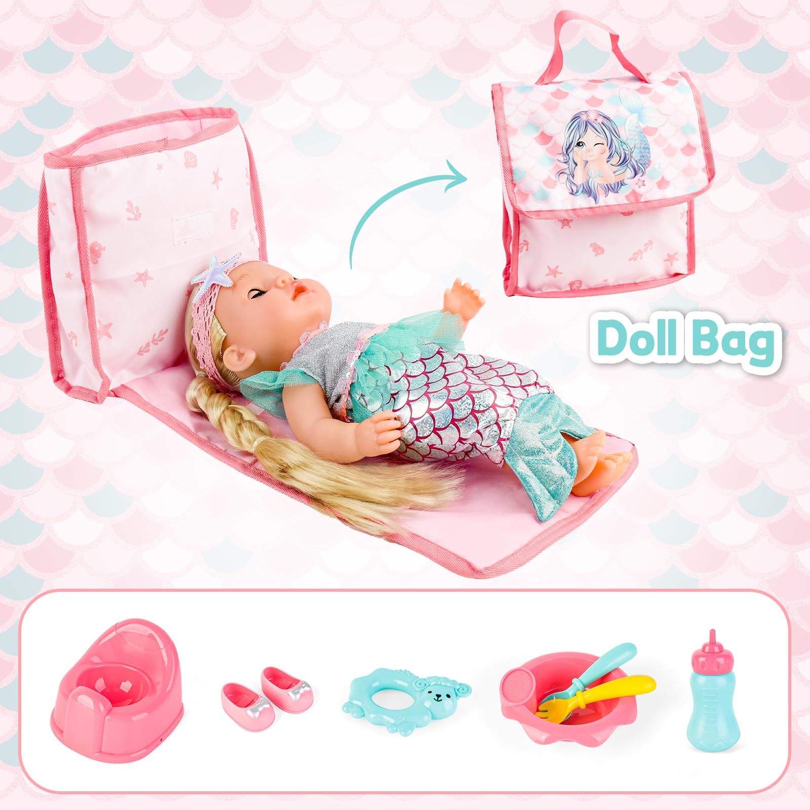 Foto 5 pulgar | Juego De Rol Para Bebé, Cochecito, Cuna, Cuna, Guardería, Juego De Rol - Venta Internacional.