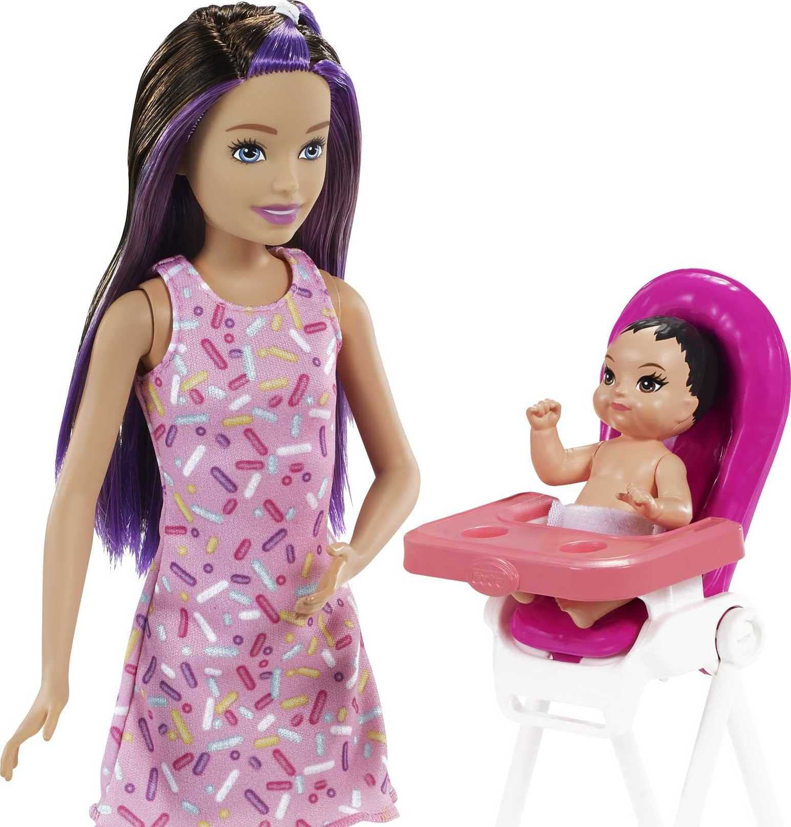 Foto 6 pulgar | Playset Barbie Skipper Babysitter Inc Con Muñecas Y Accesorios - Venta Internacional.