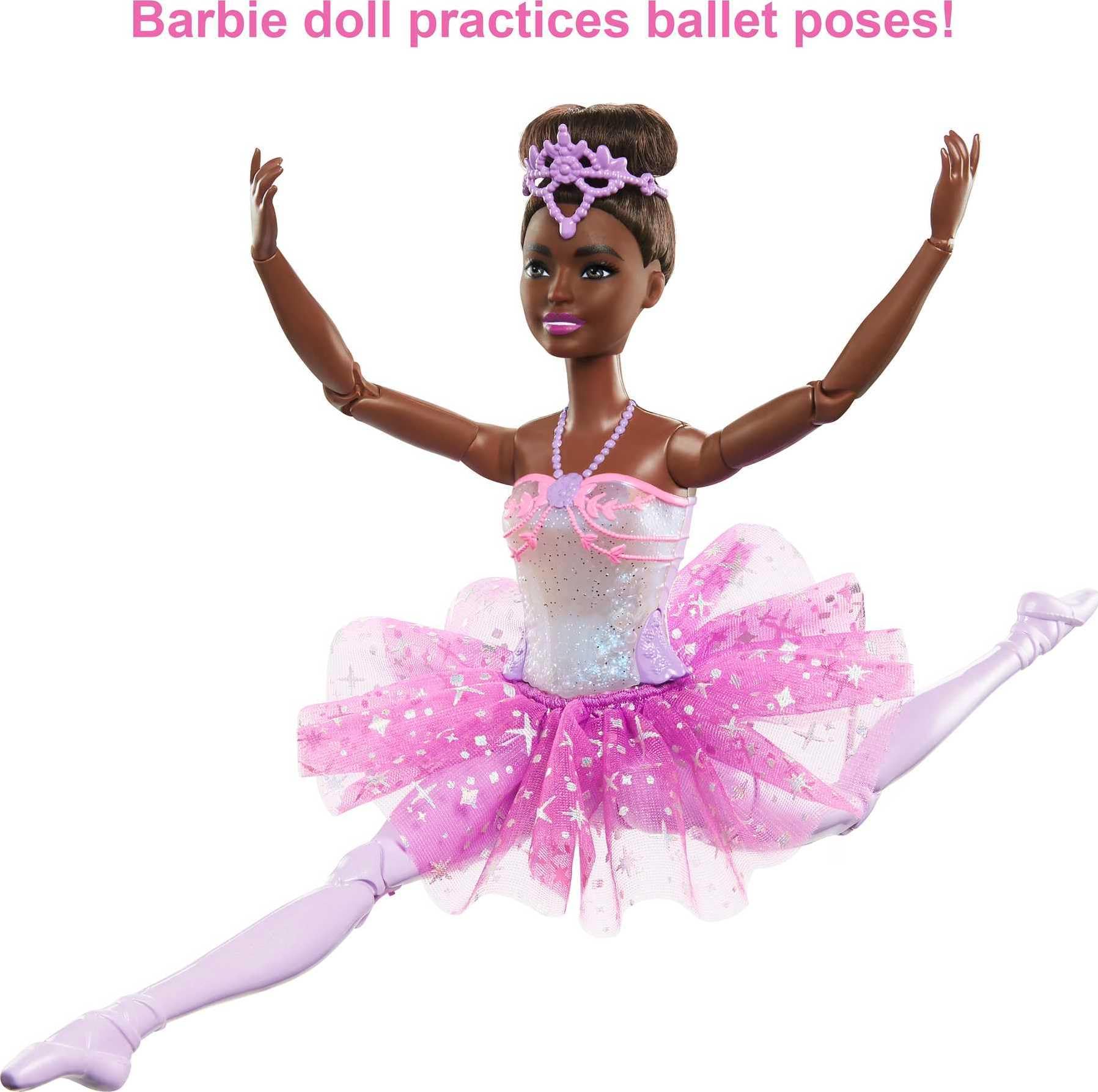 Foto 3 pulgar | Muñeca Barbie Dreamtopia Twinkle Lights, Bailarina Con 5 Shows - Venta Internacional.