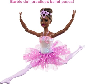 Foto 2 | Muñeca Barbie Dreamtopia Twinkle Lights, Bailarina Con 5 Shows - Venta Internacional.