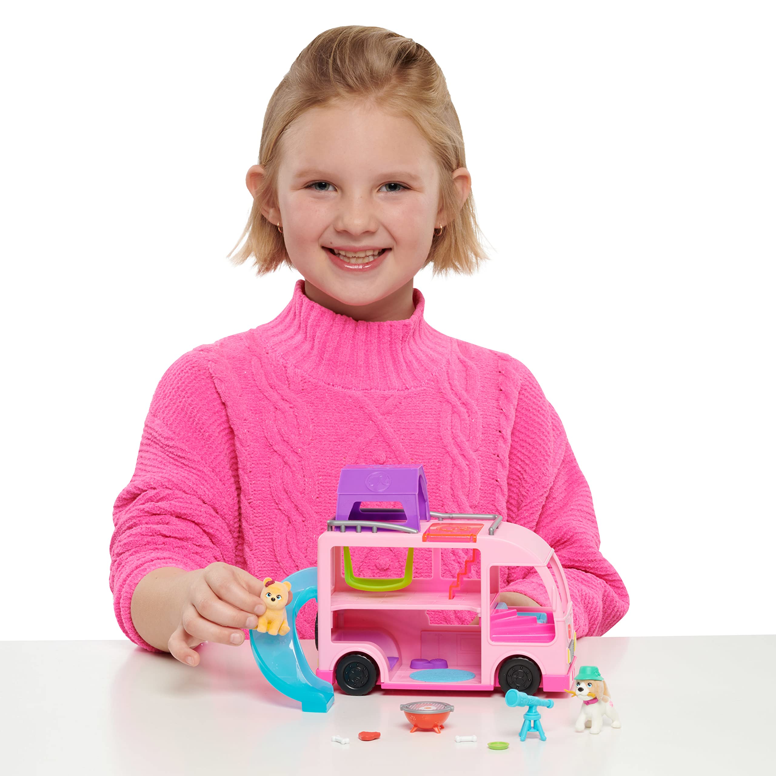 Foto 3 pulgar | Playset Barbie Pet Camper Con Figuras De Mascotas De 1.5 Pulgadas O Más De 3 Años - Venta Internacional.