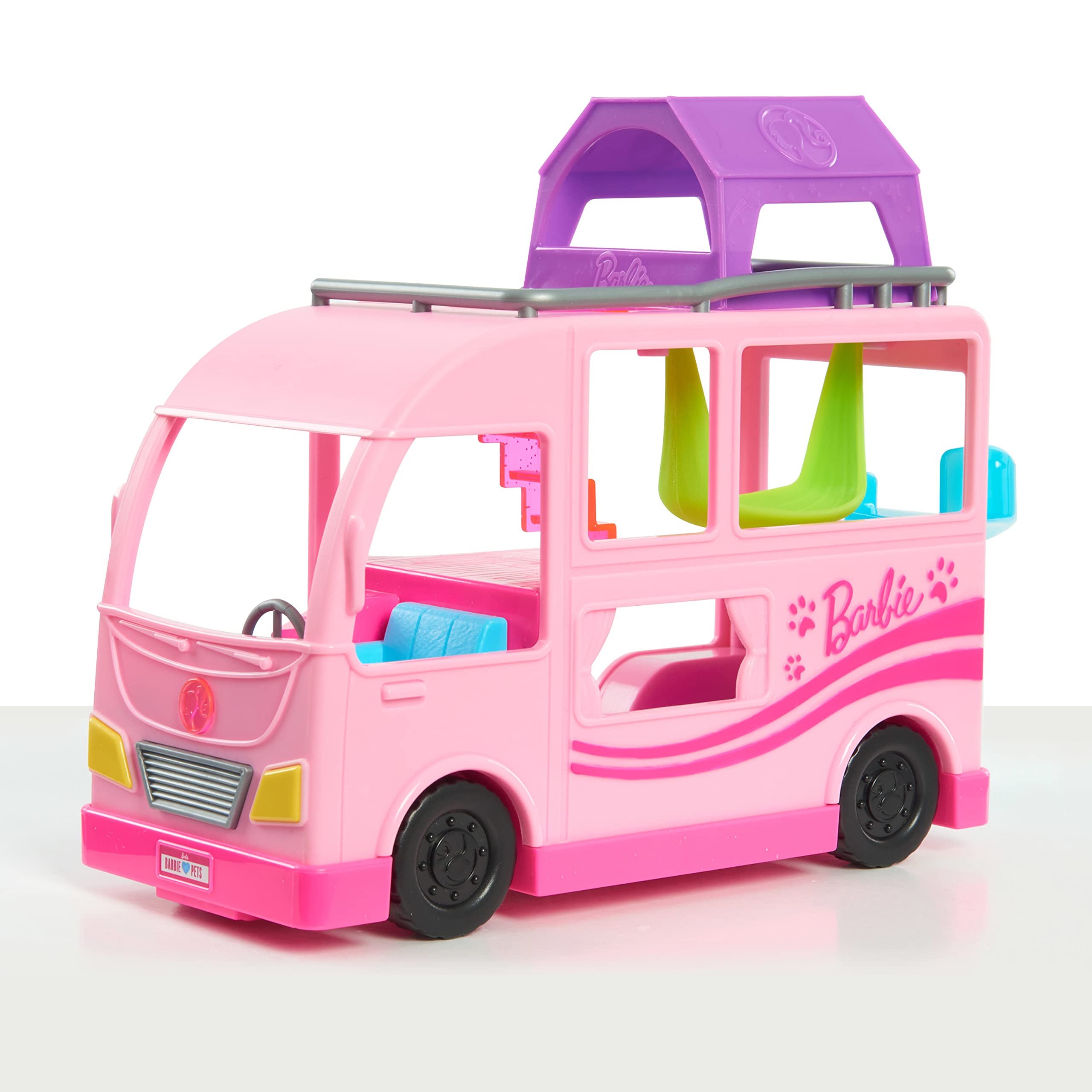 Foto 4 pulgar | Playset Barbie Pet Camper Con Figuras De Mascotas De 1.5 Pulgadas O Más De 3 Años - Venta Internacional.