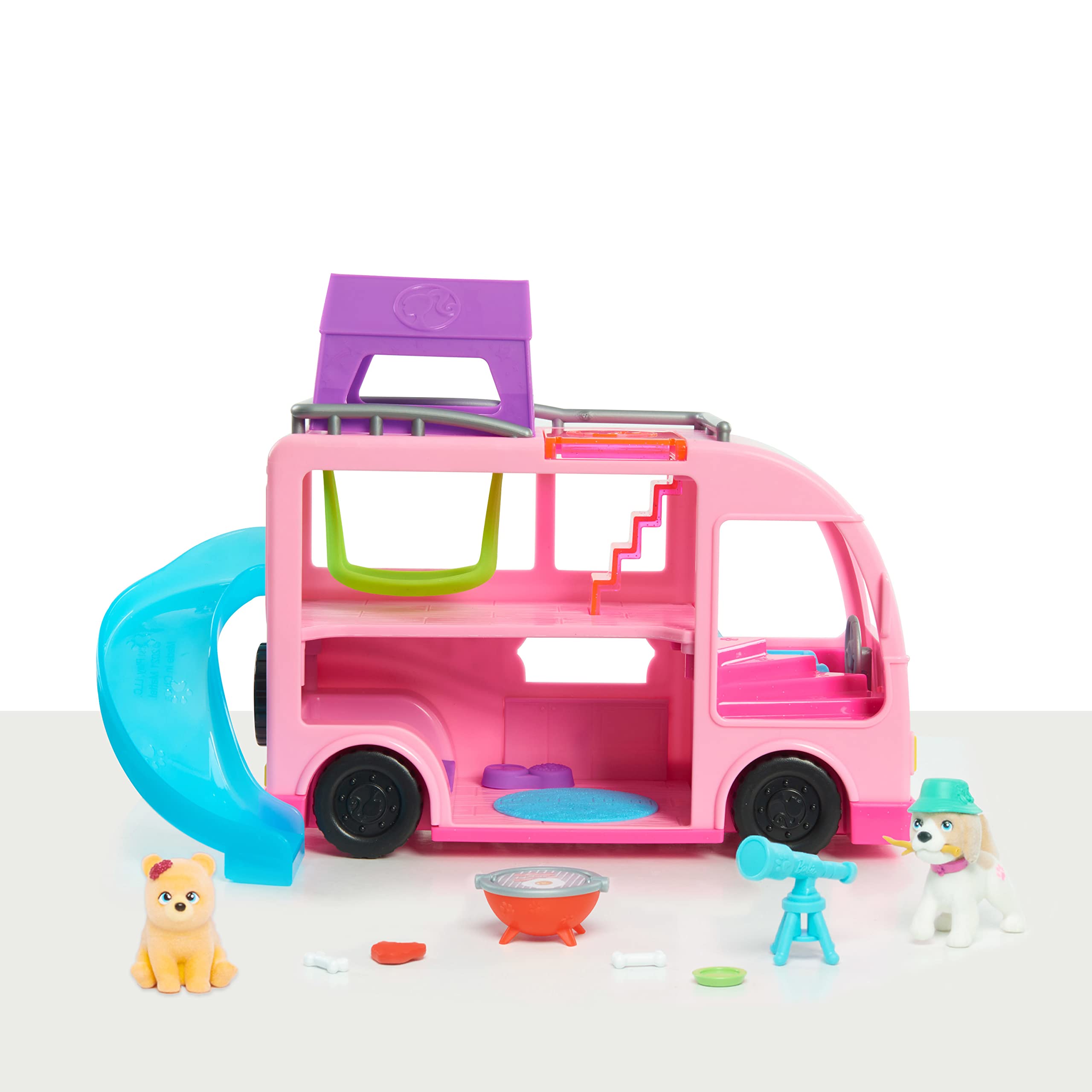 Foto 5 pulgar | Playset Barbie Pet Camper Con Figuras De Mascotas De 1.5 Pulgadas O Más De 3 Años - Venta Internacional.