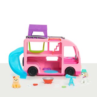 Foto 4 | Playset Barbie Pet Camper Con Figuras De Mascotas De 1.5 Pulgadas O Más De 3 Años - Venta Internacional.