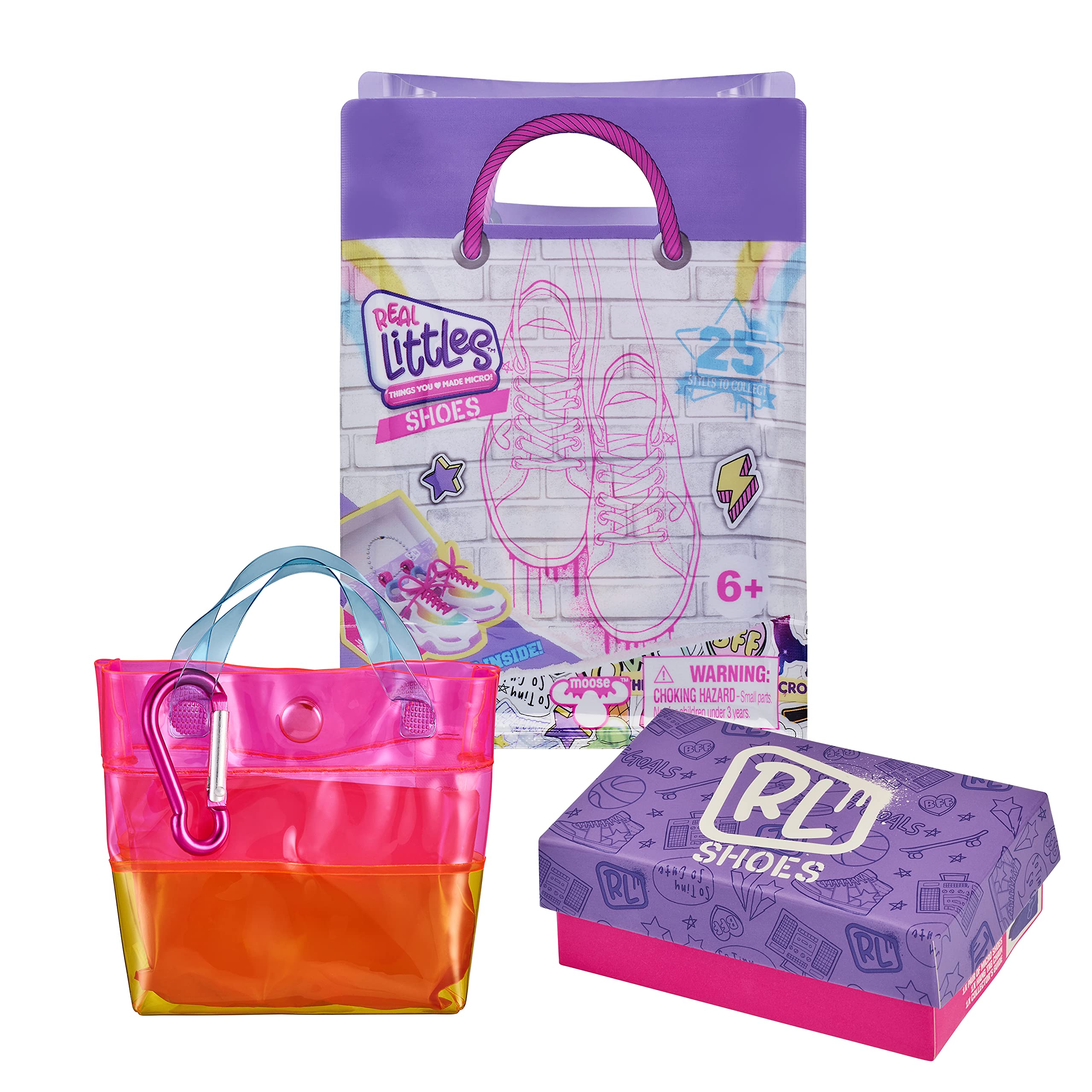Foto 6 pulgar | Microzapatillas Y Bolso Coleccionables Real Littles Con Sorpresas - Venta Internacional.