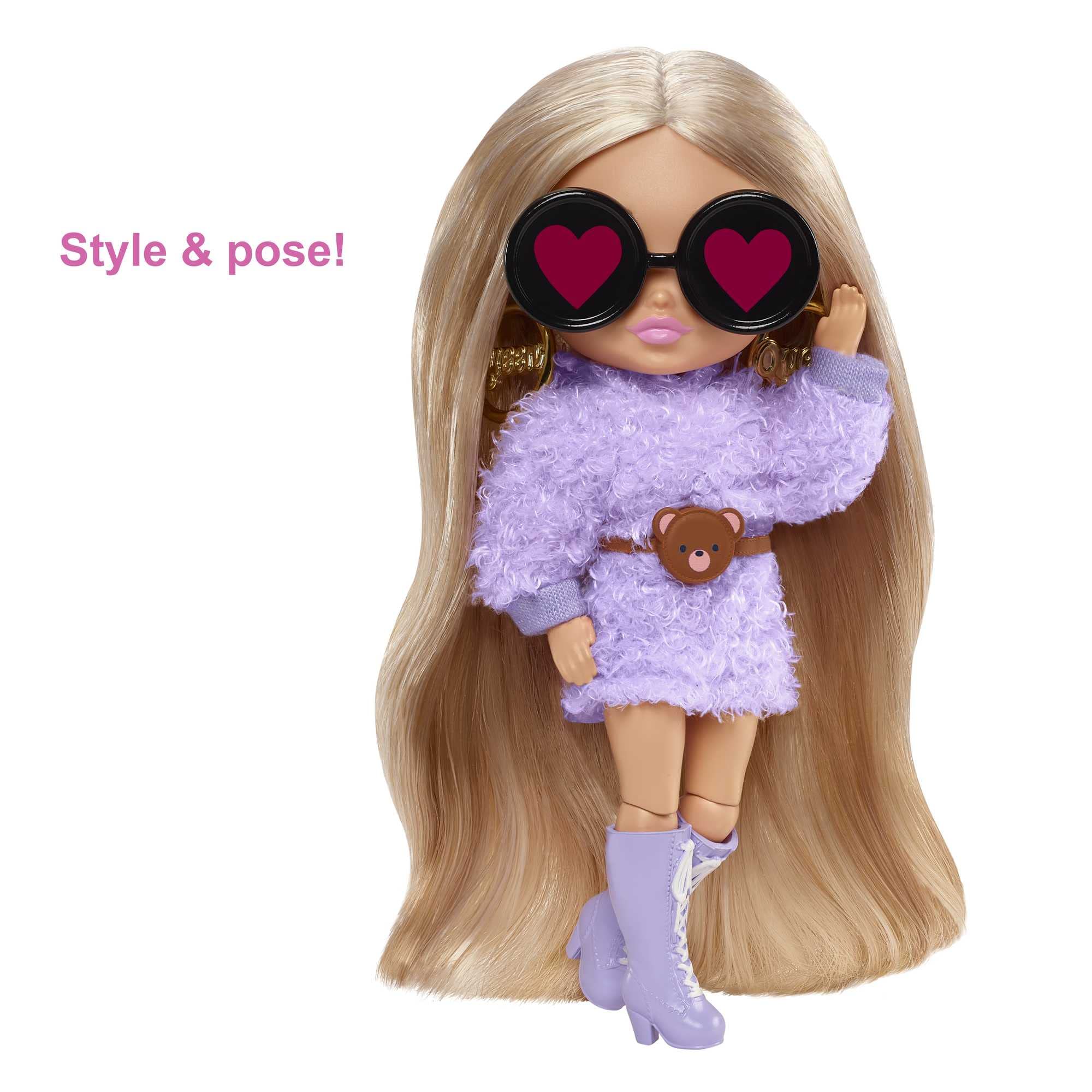 Foto 5 pulgar | Minimuñeca Barbie Extra #4 De 14 Cm Con Soporte Y Accesorios - Venta Internacional.