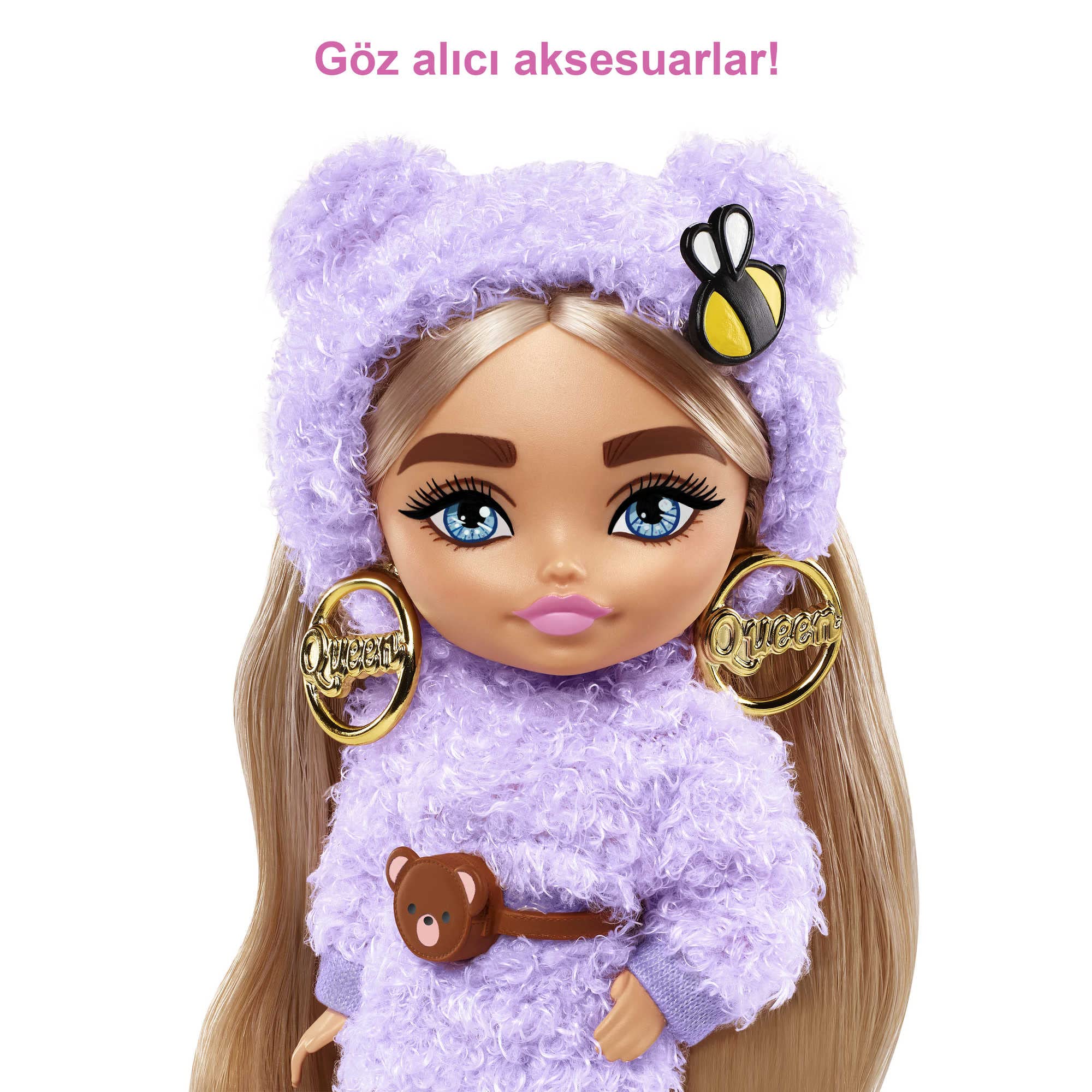 Foto 6 pulgar | Minimuñeca Barbie Extra #4 De 14 Cm Con Soporte Y Accesorios - Venta Internacional.